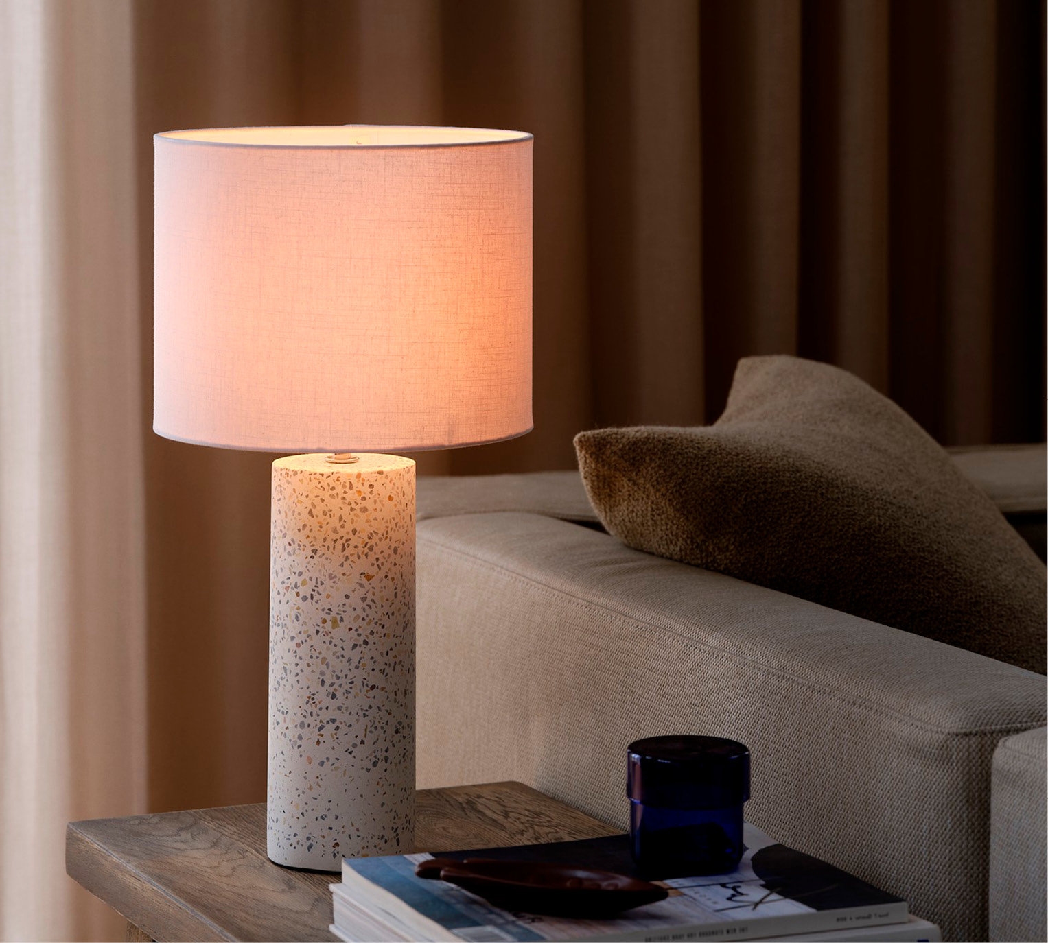 Beleuchtung im Wohnzimmer 