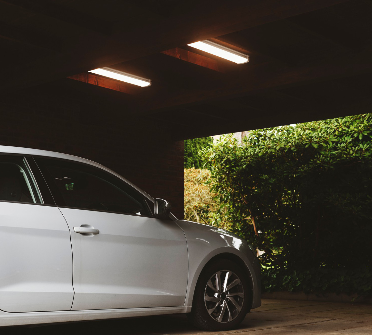 Belysning i garasje og kjeller